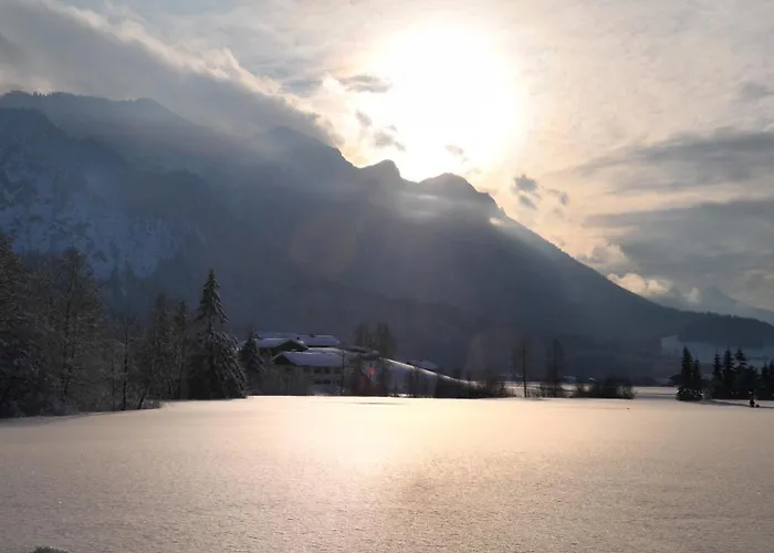 شقة Im Alpengaestehaus Marzoll - Bad Reichenhall, Adults Only, Keine Haustiere باد ريشنهول